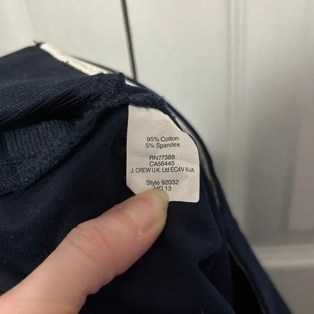 J. Crew crew navy